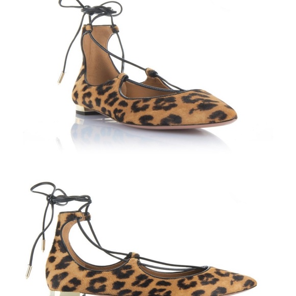 Rare Aquazzura Christy in leopard. Size 37. Box included. - Picture 1 of 7